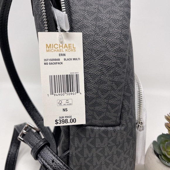 Michael Kors Erin Medium Backpack - Picture 7 of 10